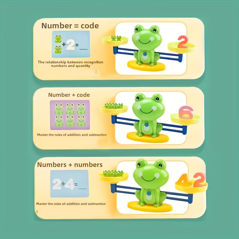 Frog Balance Math Game